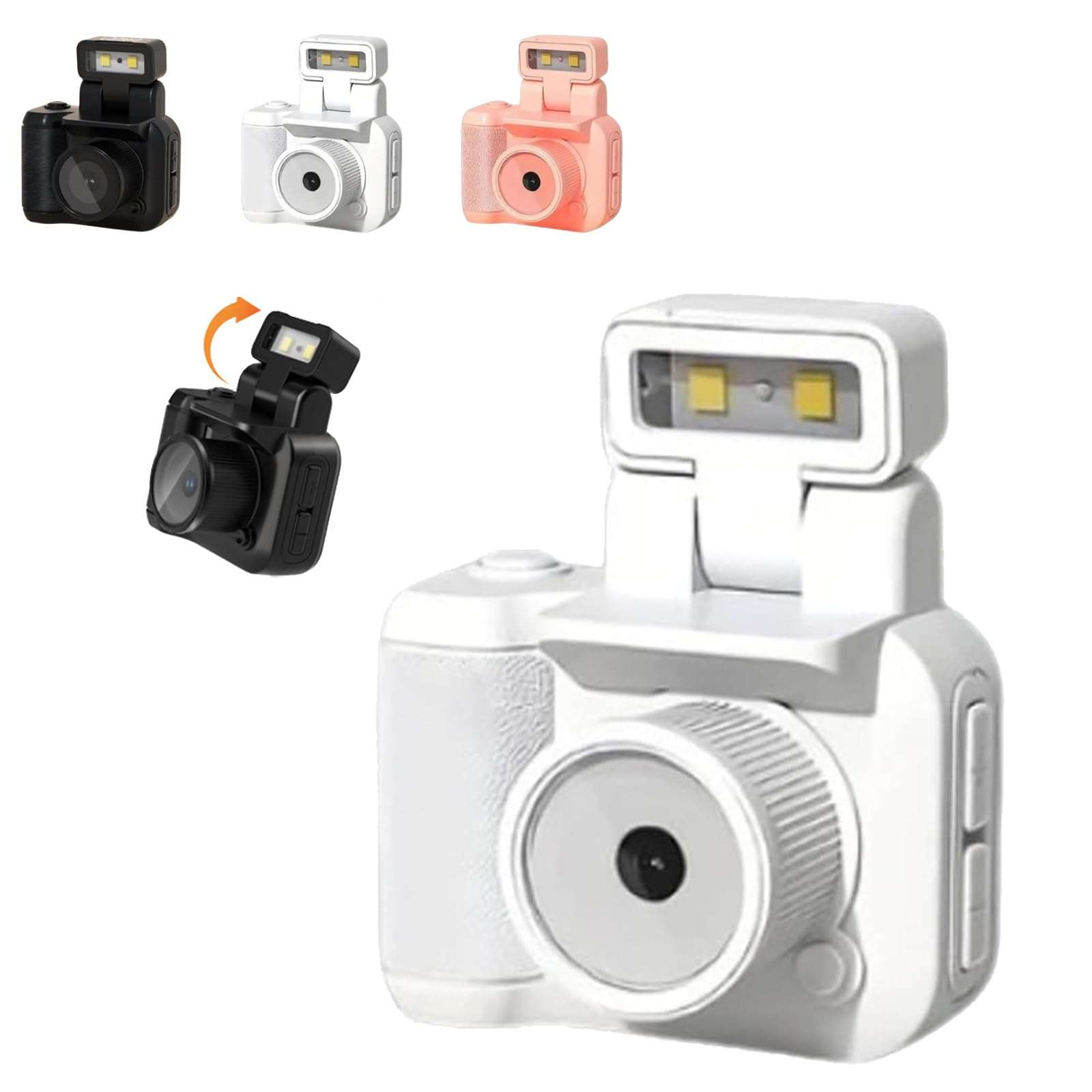 Mini Camera, Mini Camera with Flash Light, 1080p HD Mini Camera with 6 Filters 1
