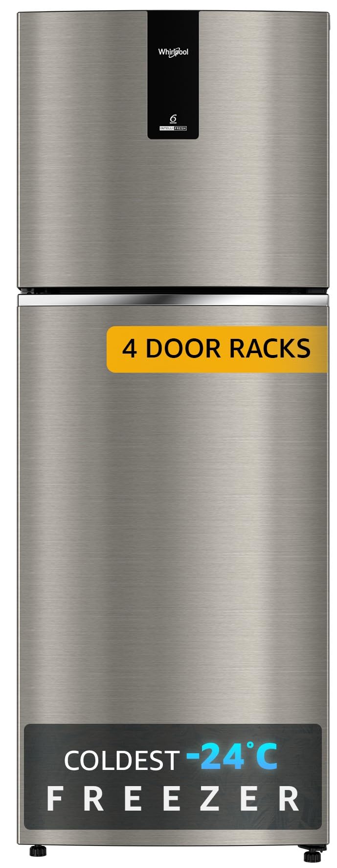 Whirlpool 235 L 2 Star Frost Free Double Door Refrigerator (NEO DF278 PRM RADIANT STEEL(2S)-TL, 2024 Fridge Model) 1