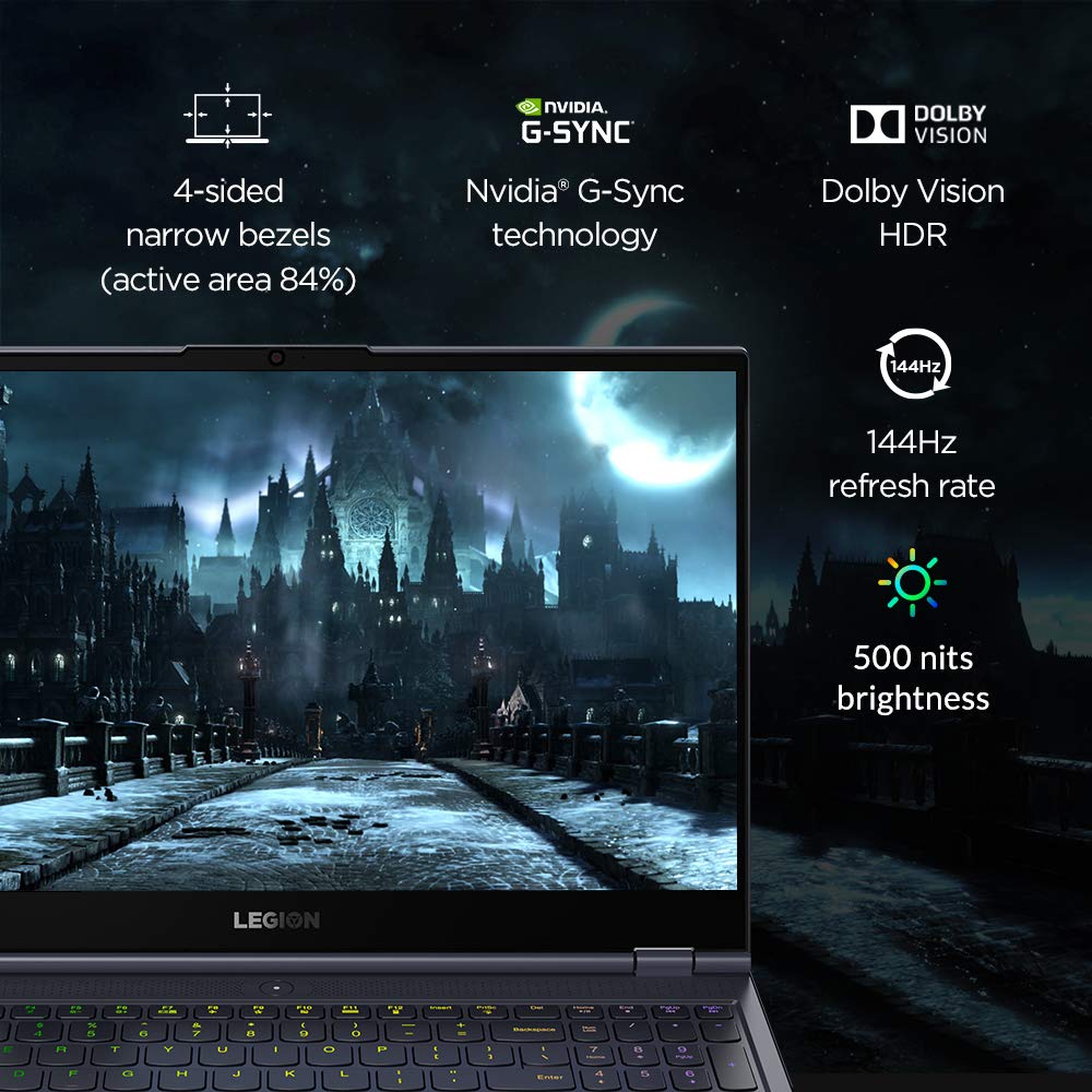 Lenovo Legion 7i 10thGen Intel i9 15.6" FHD Gaming Laptop(16GB/1TB SSD/Win10/MSO2019/144 Hz/RTX 2080 8GB GDDR6)81YU006HIN+Legion H300 Stereo Gaming Headset+Lenovo Ideapad M100 RGB Gaming Mouse 3200DPI 3