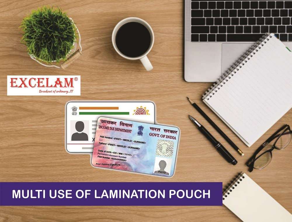Excelam Lamination Pouch Size 180mm X 230mm. 125 Micron (Per Packets 100 Sheets) Thermal Lamination Film Waterproof Lamination Film | Document Protection (Pack Of 4) 4