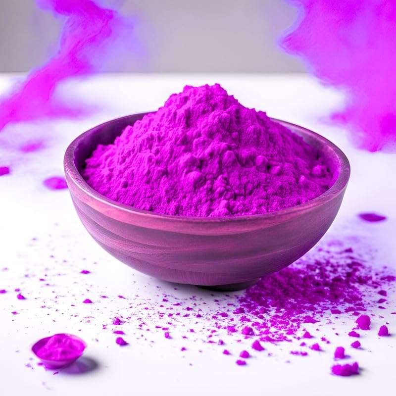 Ikka Herbal Gulal Organic Pink 1000 gram Gulal Non-Toxic Eco Friendly Safe Rangotasav Holi Colour Herbal Holi Color Powder Pack of 1 1