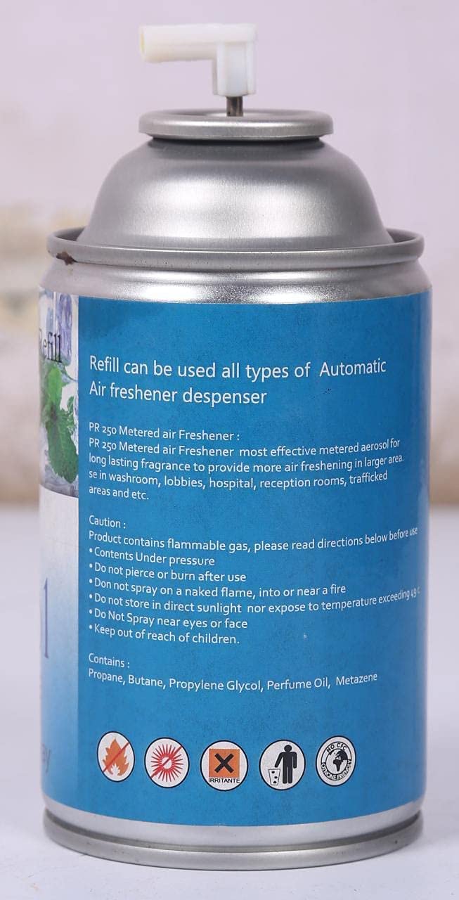 ANMOL PERFUME Automatic Air Freshener Refill for home, office, bathroom, Restaurants School And Hotel (Vibrant) 5