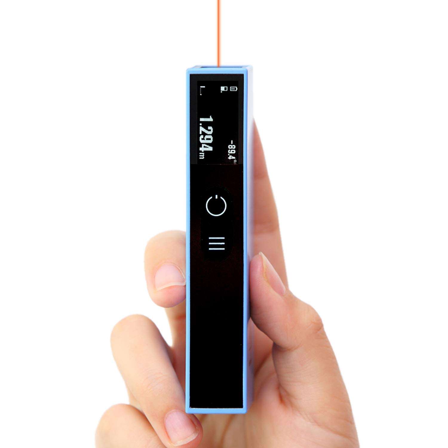 MyAntenna KIWI P1s Laser Distance Measure 130Ft Multi-Function Digital Mini Laser Distance Meter Tool with Smart Switch 1