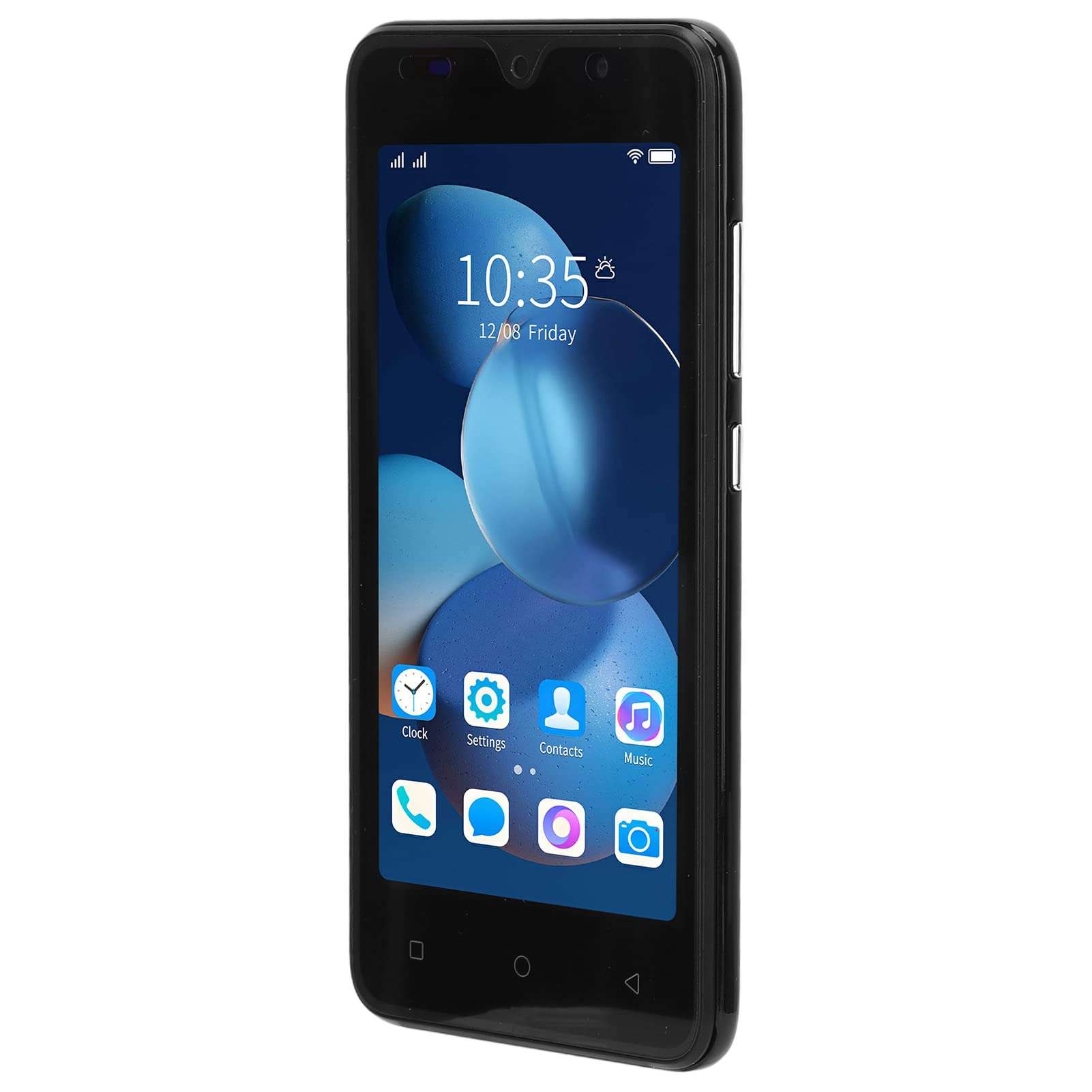 RAM 2GB Smartphone,Smartphone 8Pro Cell Phone 5in Dual Card Dual Standby RAM 2GB ROM 32GB Facial Recognition Mobile Phone for A (Black) 1