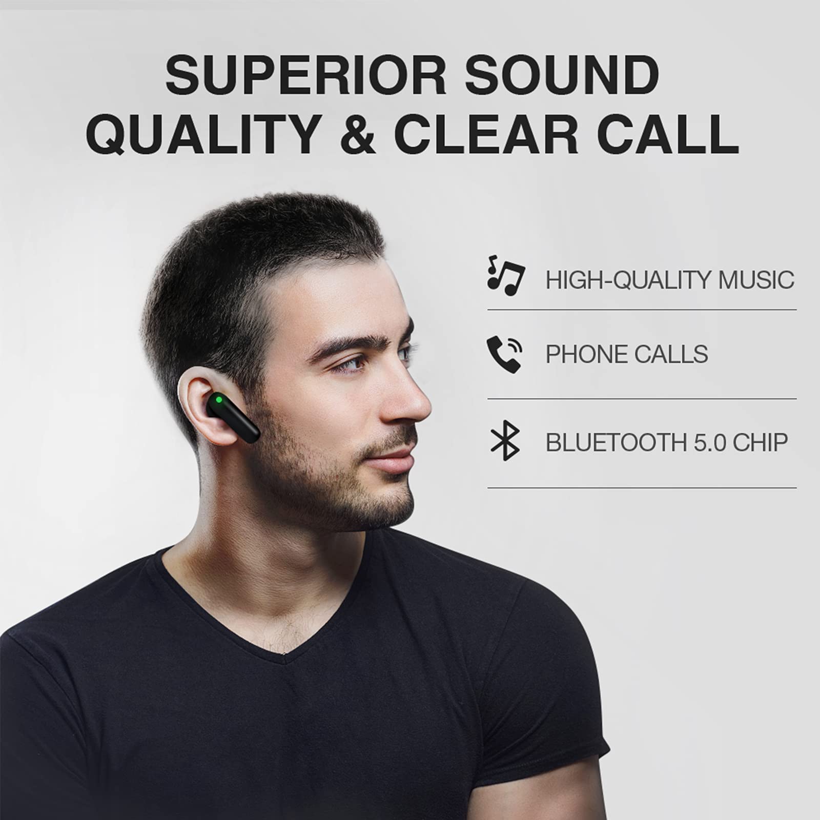 Timekettle M2 Language Translator Earbuds - Supports 40 Languages & 93 Accent Online, Instant Voice Language Translator with Bluetooth & APP, True Wireless Earbuds for Music and Call Fit iOS & Android 3