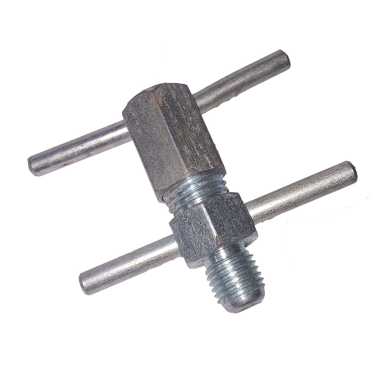 WHITEFLIP AA Coupler for 1/4 and 3/16 Pumping and Flushing for Refrigerator and AC Use (Silver) 1