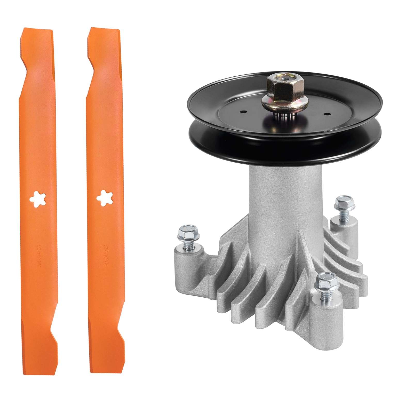 Antanker 130794 Spindle Assembly 153535 Pulley Bundles 138498 138971 Lawn Mower Mulching Blade 1