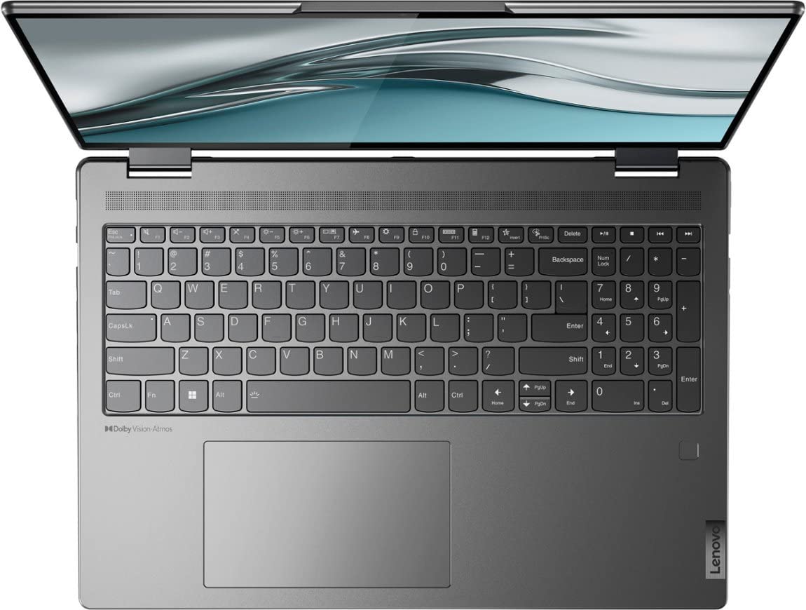 Lenovo 2023 Yoga 7i 2-in-1 Laptop, 16 inch 2.5K IPS Touchscreen Display, 12th Intel Evo Platform i5-1240P(12 Core), 8GB RAM, 256GB SSD, Backlit Keyboard, Wi-Fi 6, Windows 11 Home 4
