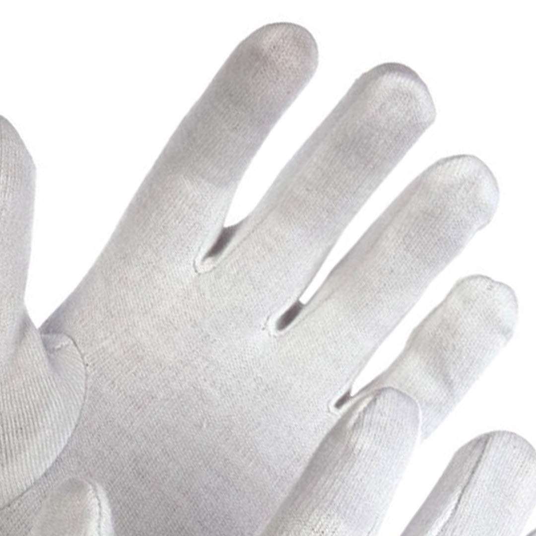 SG Club Cricket Wicket Keeping Inner Gloves for Junior | Cricket Kit for Kid | Use for Wicket Keeping and Batting | Faster Sweat Absorbtion | Cotton Material | Comfort Fit | White 4