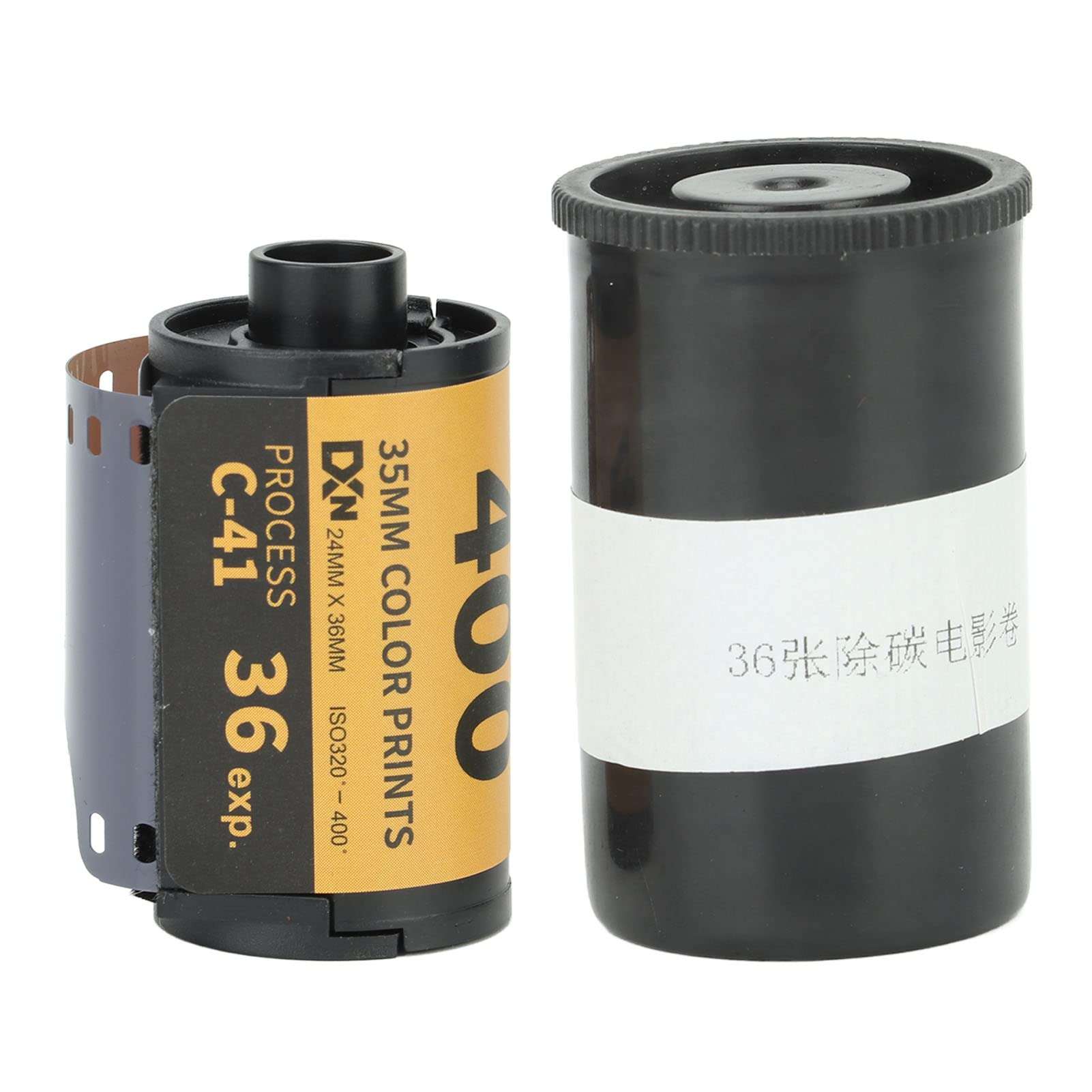MUNEFE Camera Color Film, Color Neative Film, ISO 320‑400 3mm HD Camera Color Neative Film for 13 Cameras(36 Sheets) 1