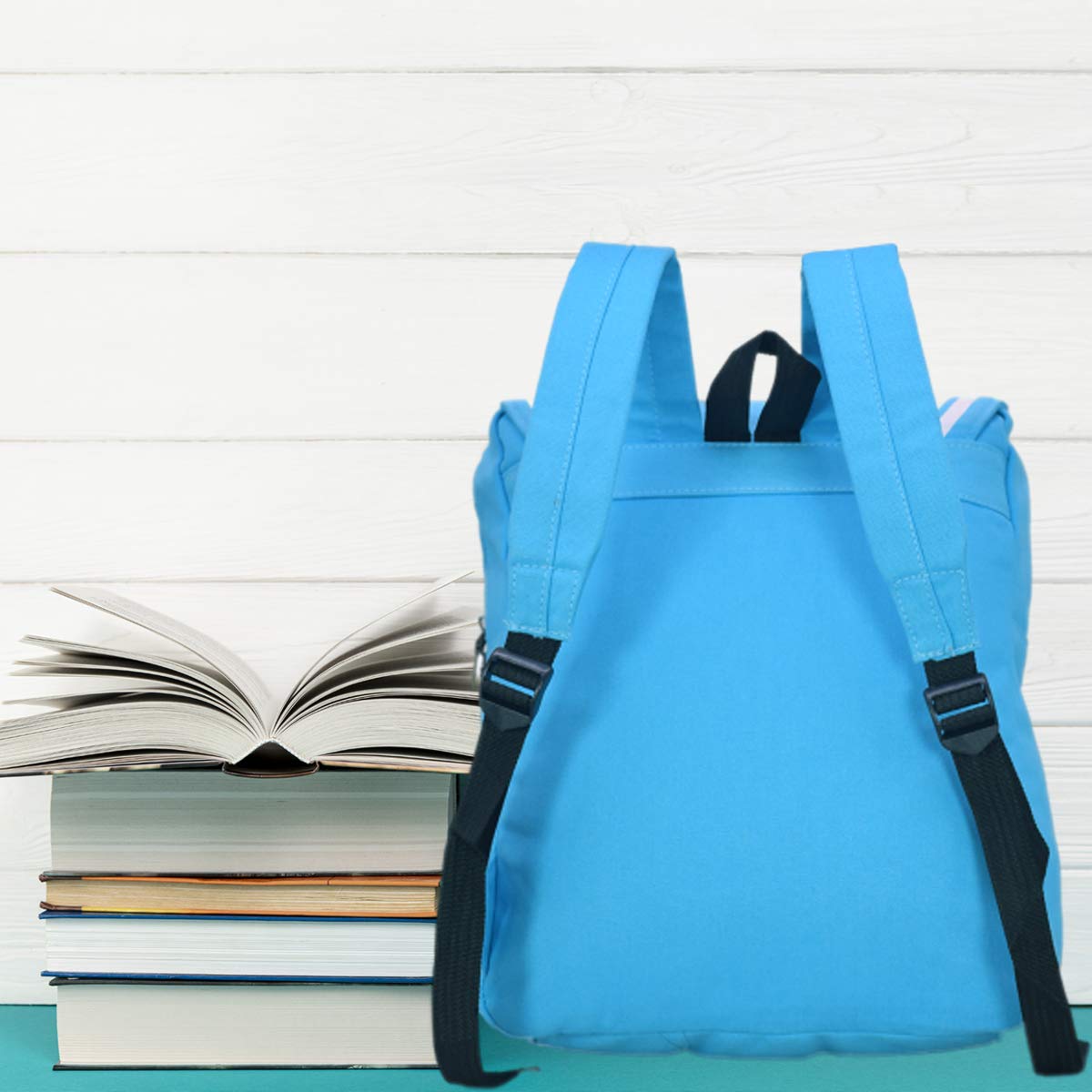 KEKEMI 16 Ltrs Blue Casual Backpack (LTB112_02) 6