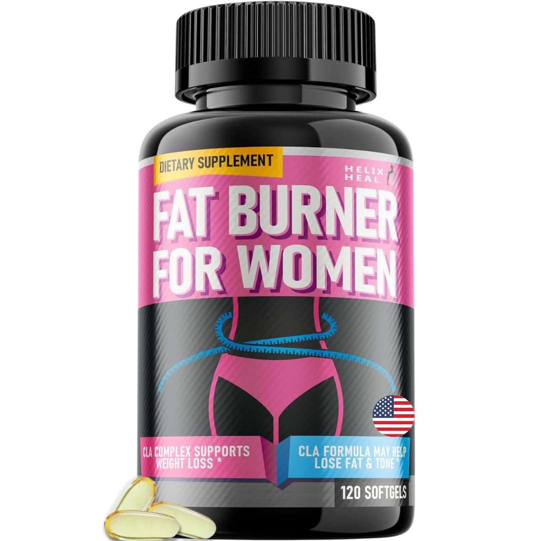 Belly Fat Burner for Women - Weight Loss Pills for Women Stomach Fat | CLA Softgels | Appetite Suppressant & Metabolism Booster | Bloating Relief & Natural Support - Keto Diet Pills 120 Softgels 2