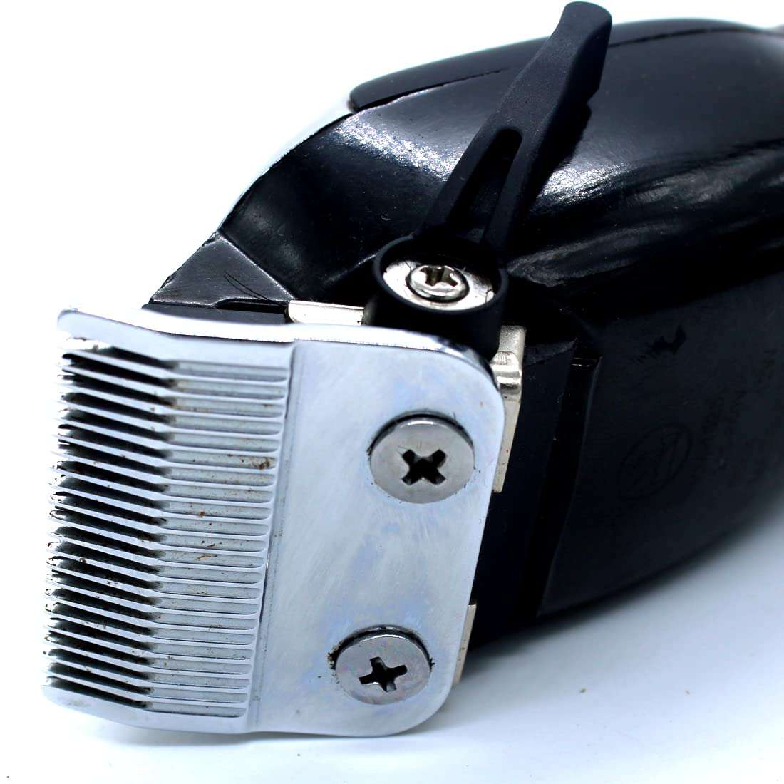 QGS KMEY Corded Electric Waterproof Professional Barbar approved Hair Clipper Beard Mustache Trimmer Powerful 9W Shaver Cutter Cleaner Electric Razor for Men Multicolor (3 Year Warranty) 1026 3