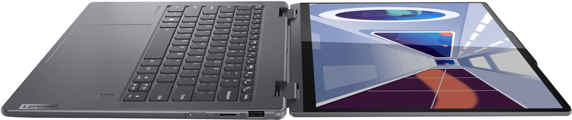 Lenovo Yoga 7i 2-in-1 14" 2.2K Touchscreen Laptop, Intel Evo Platform, Intel Core i5-1335U Processor, 8GB Memory 1TB SSD, Intel Iris Xe Graphics, Backlit KB, WiFi 6E, Win11, Storm Grey, W/GaLiMu 5