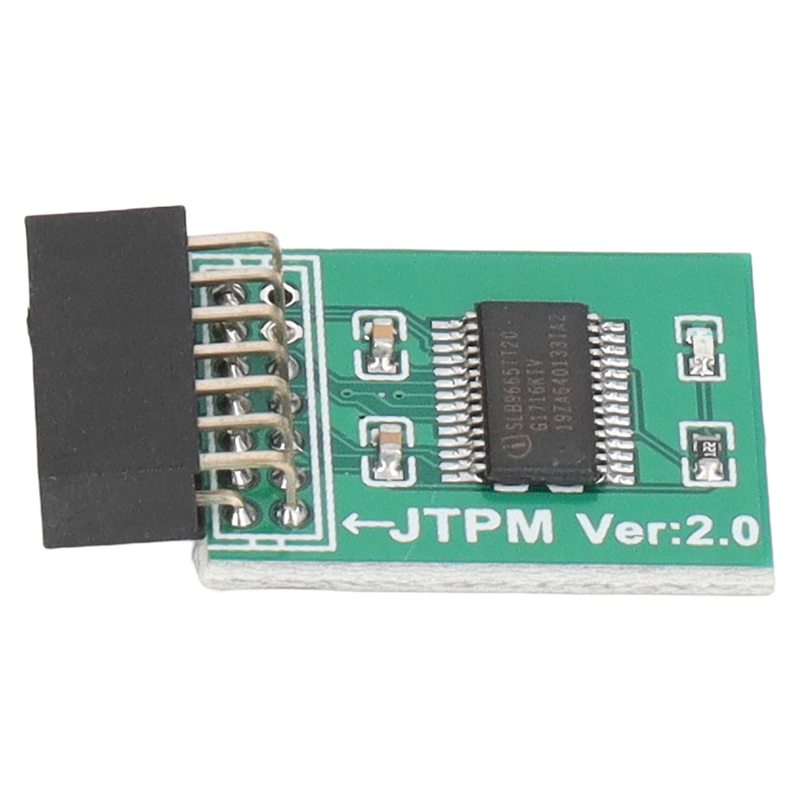 TPM Module MSI TPM 2.0 Module 14 Pin LPC Interface TPM Module Motherboard TPM2.0 Encryption Security Module for Win11 Green 6