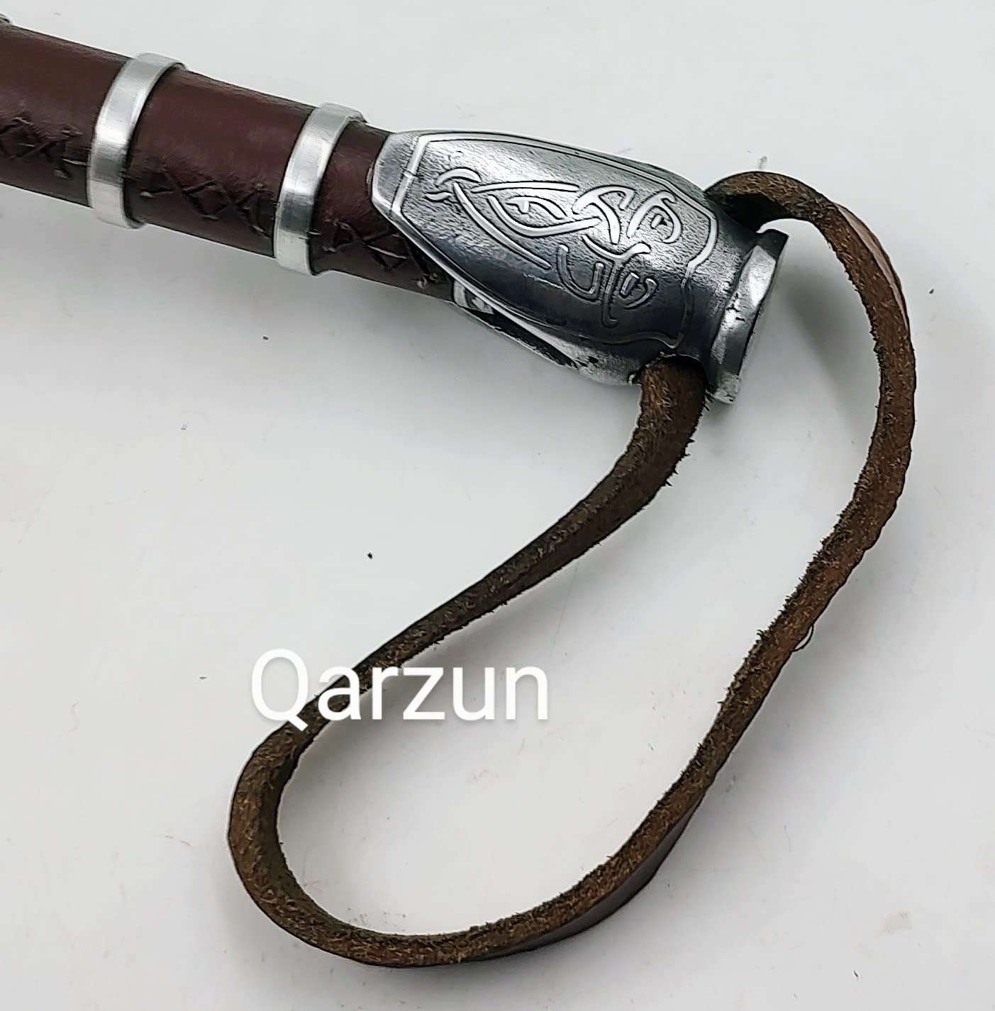 Thor Hammer Metal MCU Thor Mjolnir Cosplay 1/1 Scale Movie Prop Replica The Avengers Weapon, Production Process. Silver 6