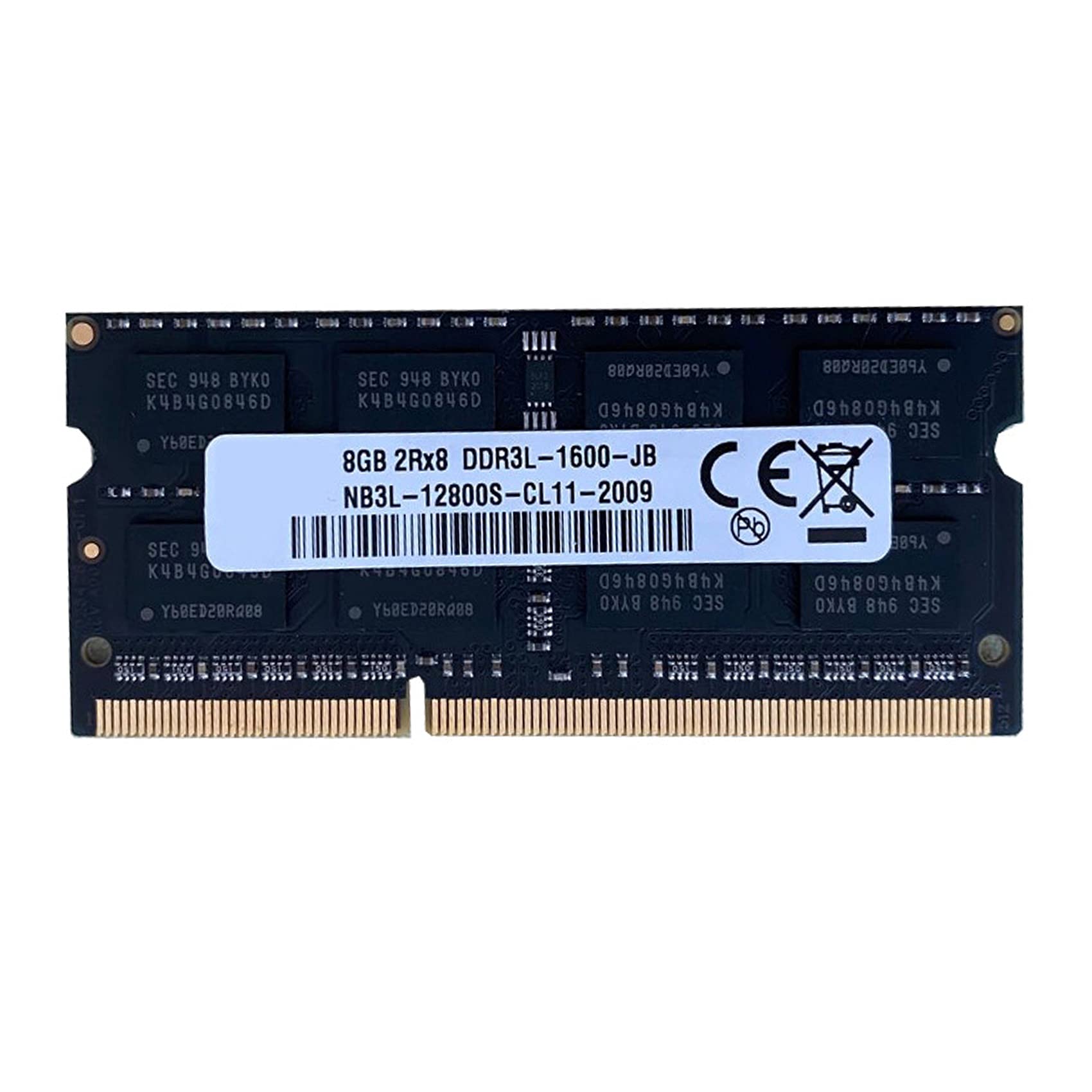 Pasuihcay DDR3 8GB Laptop Ram Memory 1600Mhz PC3-12800 1.35V 204 Pins SODIMM Support Dual Channel for AMD Laptop Memory 1