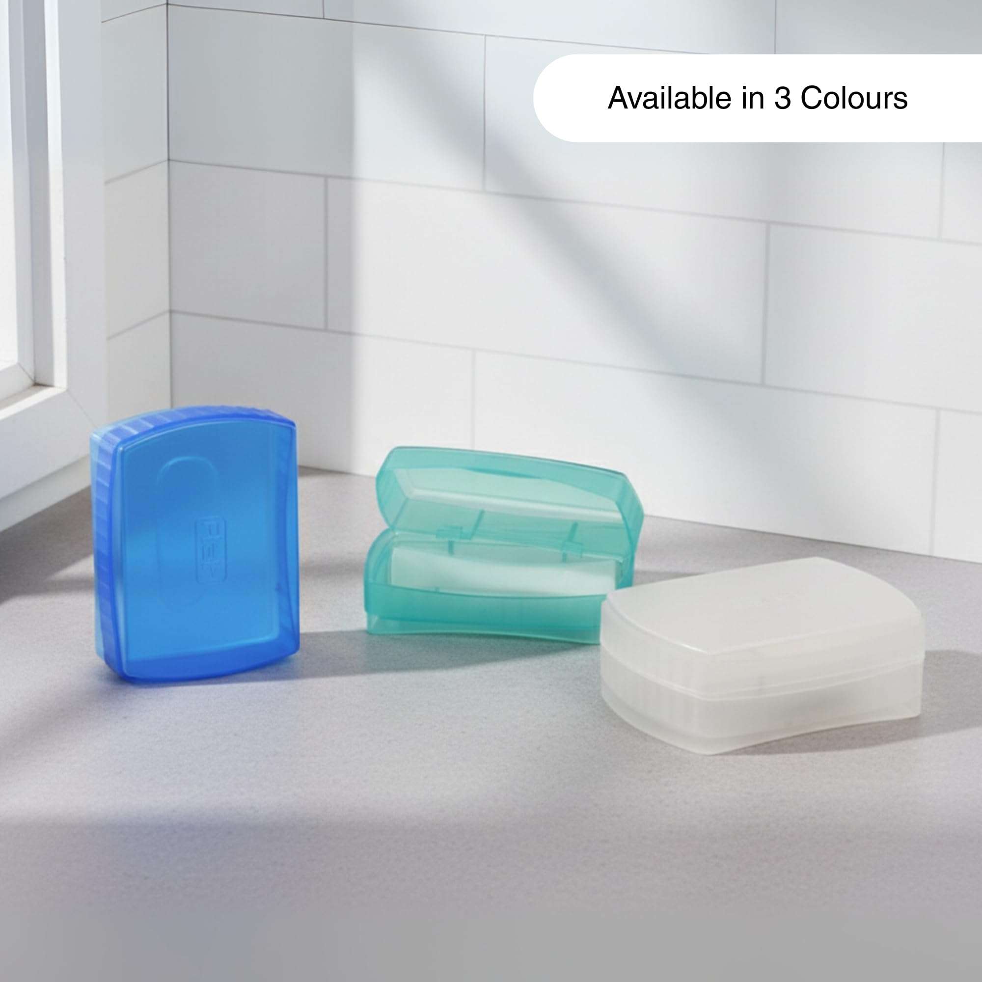 FLAIR Estella Crystal Soap Case – Stylish, Reusable & Durable Soap Box for Bathroom & Shower Use (Green) 6