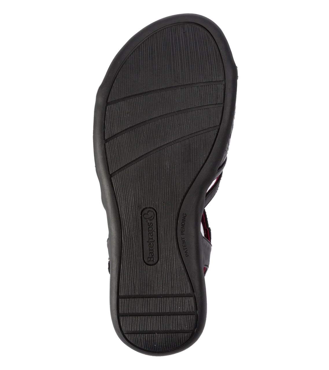 BareTraps Nolie Women's Sandals & Flip Flops Black Size 9.5 M, Black, Size 9.5 5