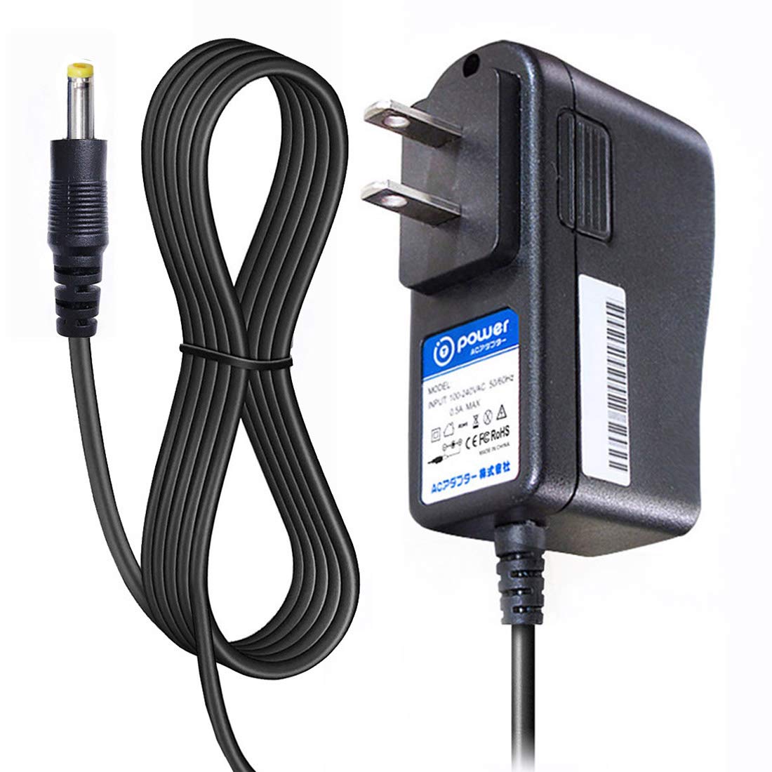 T POWER 5V Charger for Logitech Multimedia Speakers Z150 Z200 Z207 2.0 Portable Computer Speakers Ac Dc Adapter Y08FE-050-1500U, Y07FF-050-088U Power Supply Cord