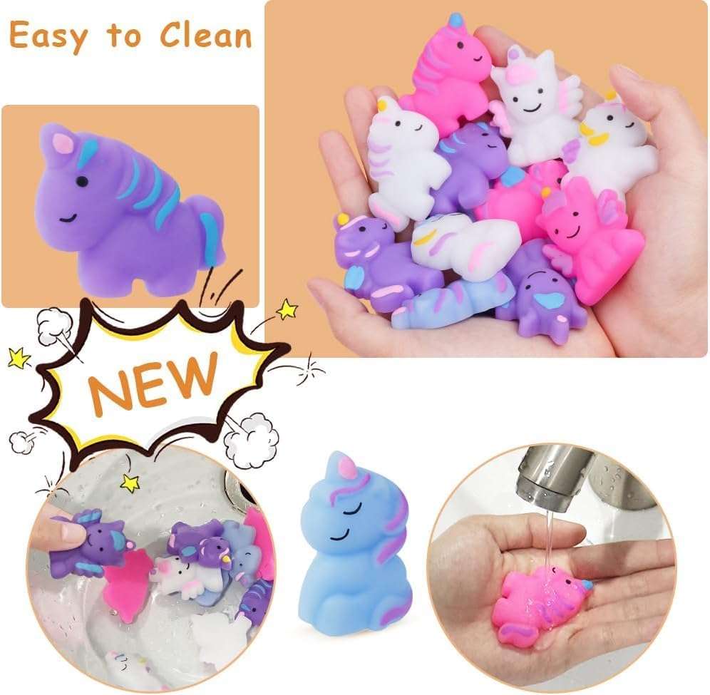 ANAB GIAB Unicorn Mochi Squishy Toys (Set of 5) 5