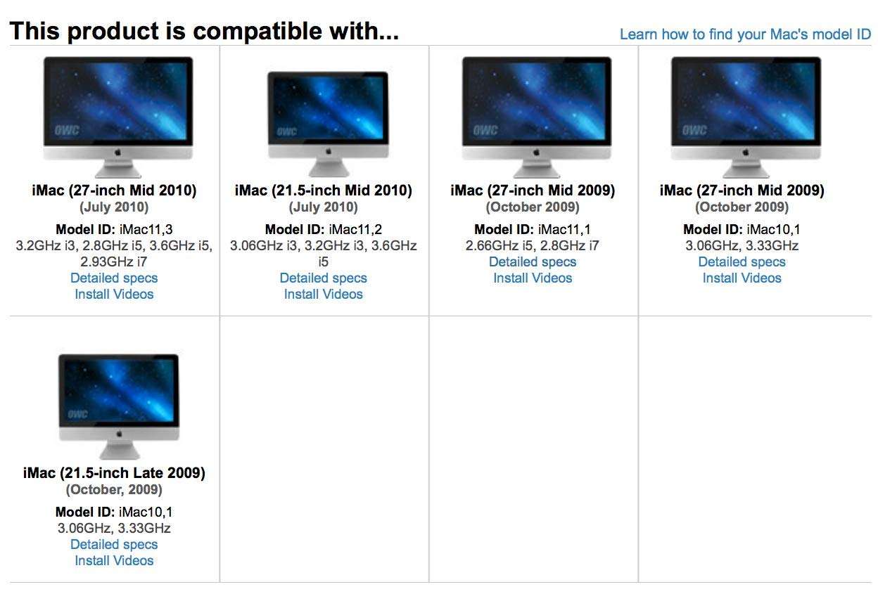 OWC 500GB 3G SSD and HDD DIY Complete Bundle Upgrade Kit for Late 2009-2010 iMacs, (OWCKITIM09HE500) 6