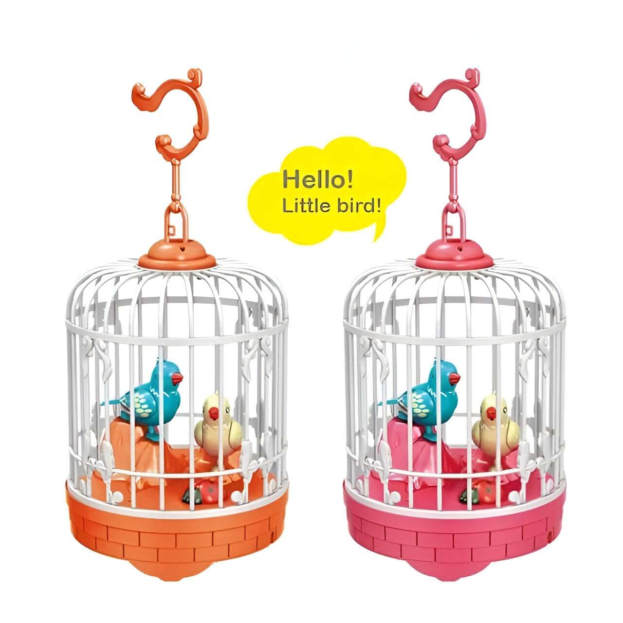 OM SAI Talking Bird Toy for Kids | Singing & Chirping Bird Toy | Interactive Toy & Repeat What You Said | Voice Repeats Funny Gift Interactive Toys (Multicolor) 4