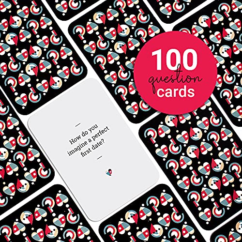 Connection Deck Couples Games Adult Card Games – Fun, Thought-Provoking Question Games for Couples New & Old to Ignite Communication – Party Appropriate & Playable w/Multiple Couples (100 Cards) 2