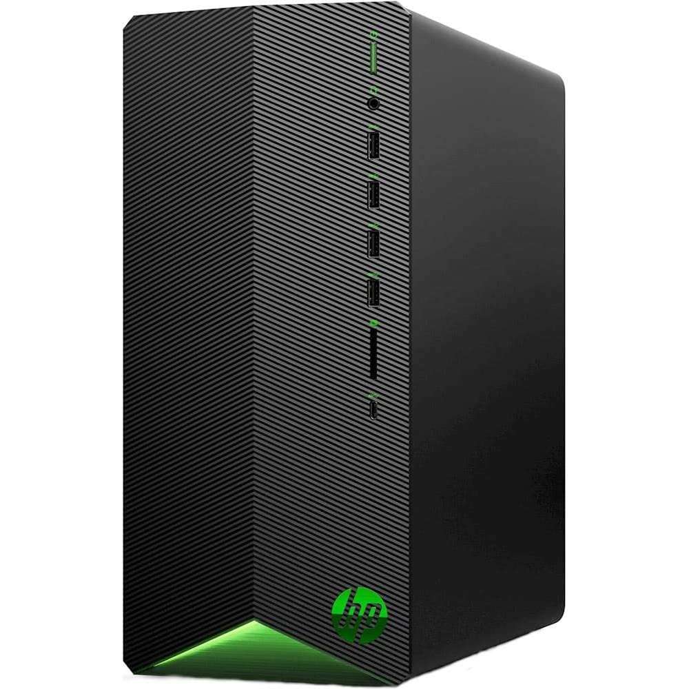 Newest HP Pavilion TG01 Gaming & Entertainment Desktop PC (AMD Ryzen 7 5700G 8-Core, 16GB DDR4, 1TB m.2 SATA SSD + 3TB HDD,RTX 3060 12GB, VR Ready, AC WiFi, Bluetooth 5.1, Win 11 Pro) with Hub 5