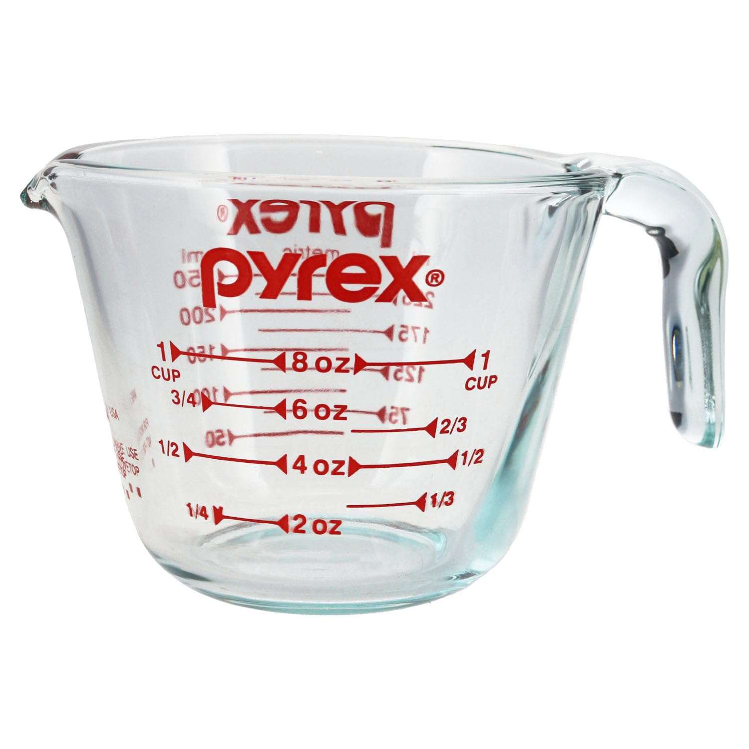 Pyrex Prepware 1-Cup Measuring Cup, 250 ml (Glass) 1