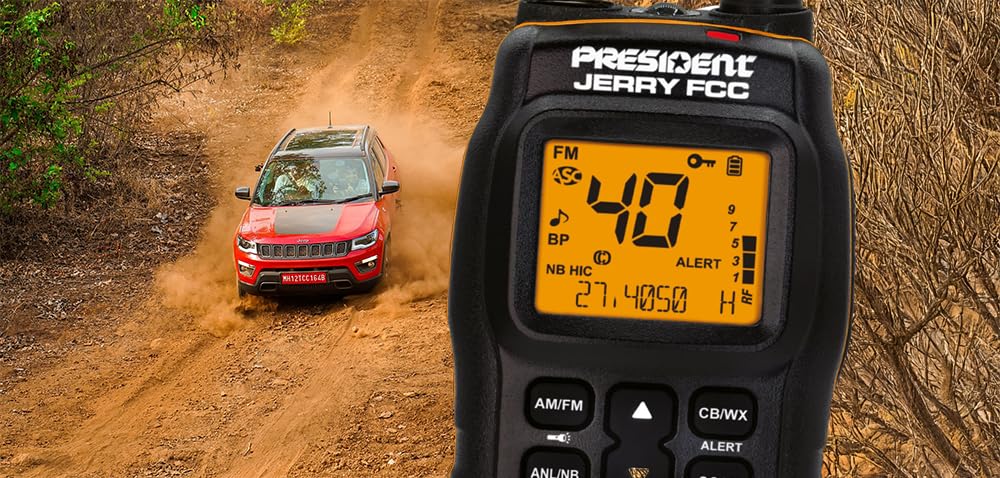 President Jerry FCC AM/FM Portable Radio with Vehicle Charging System - Perfect for The Road Warrior! 6