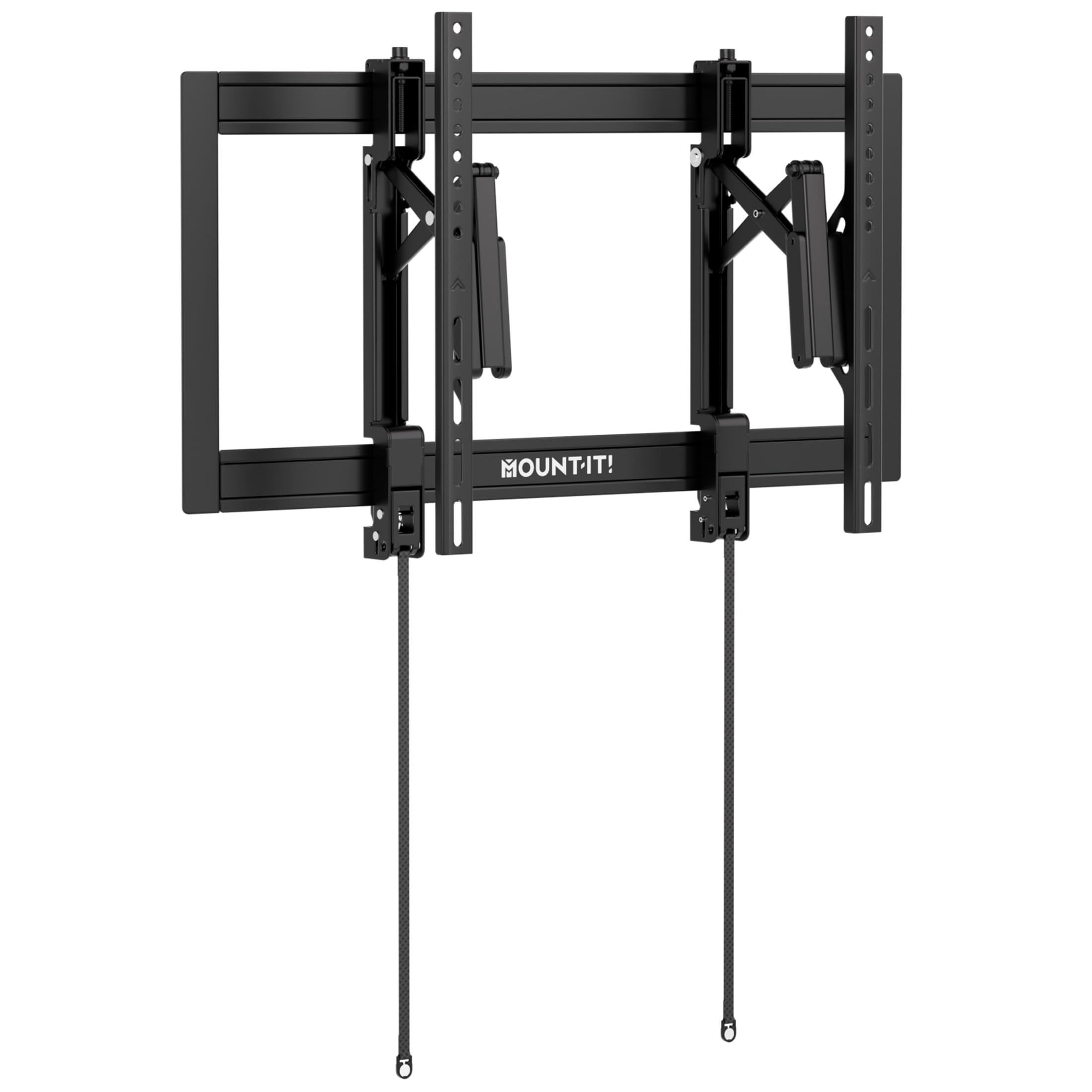 Mount-It! Advanced Extendable Tilt TV Wall Mount for 37–90 Inch TVs, Low Profile 2.1” Heavy-Duty Bracket with 6.8” Extension, Tilt & Swivel, VESA up to 600×400 mm, 176 Lbs Rated, Fits 16/18/24” Studs 1