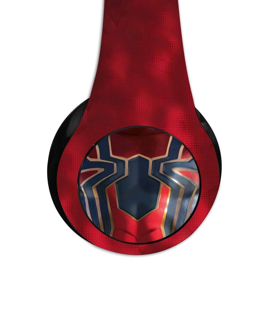 Macmerise Suit up Ironman On-Ear Bluetooth Headphone with Upto 10 Hours Playback, FM Radio, SD Card, Soft Padded Ear Cushions and Passive Noise Isolation | Decibel Wireless Headphone 2