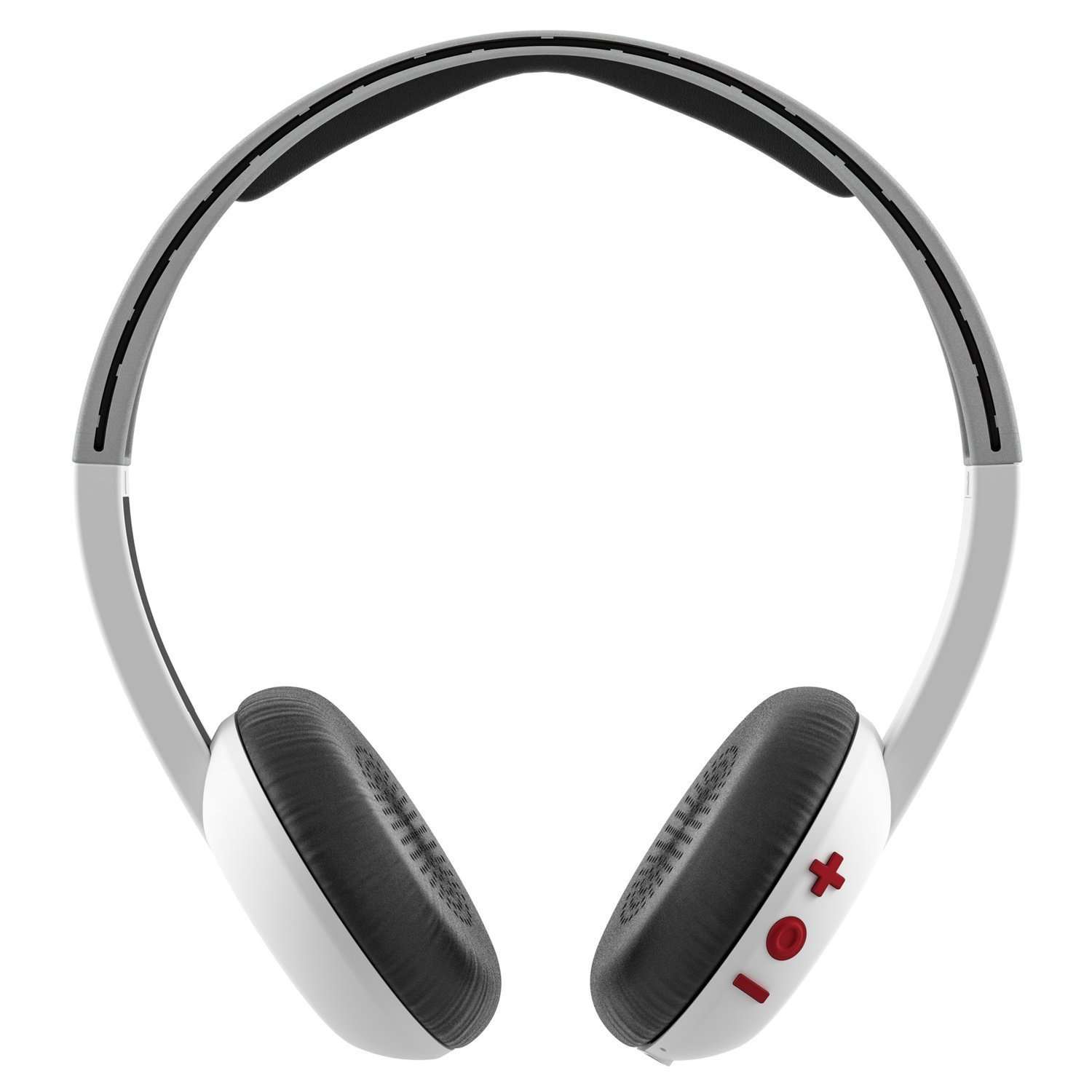 Skullcandy Uproar Wireless On-Ear Headphone with Mic (White/Grey/Red) 3