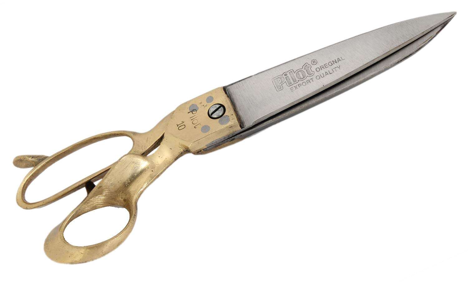 Brass handle talioring scissors 1