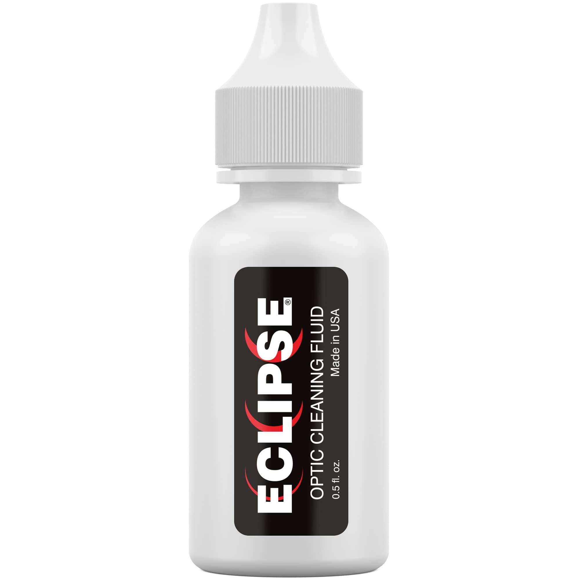Eclipse Optic Cleaning Solution - Camera Lens and Digital Sensor Cleaner Fluid - Works with All Cameras, Binoculars, and Other Optical Products - Dropper Tip (15ml) - 0.5oz 1