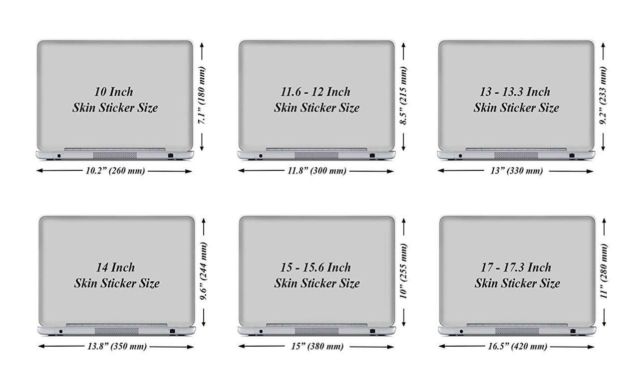 Galaxsia™ Love Paris Vinyl Laptop Skin/Sticker/Cover/Decal Compatible for Any 14 Inches Laptop (Hp/Dell/Sony/Acer/Lenovo/Asus. Etc) Or Notebook. 5