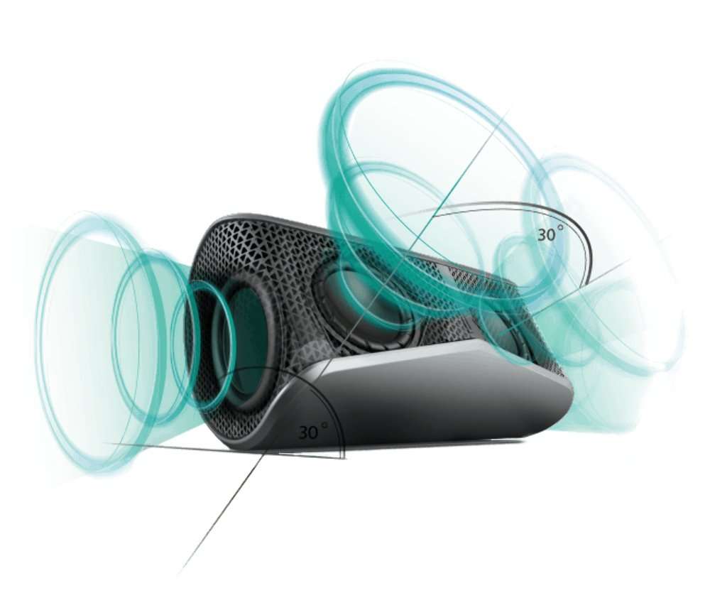 Logitech X300 Mobile Speaker - Black / Silver 2