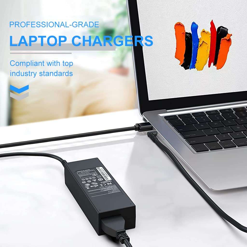 ZIBUYU® 90W Laptop Charging Cable for Sony Vaio 19.5V 4.7A Power Supply Laptop AC Adapter for Sony Laptop Series Safe Charging Sony Laptop Charging Cable Adapter Replacement 5