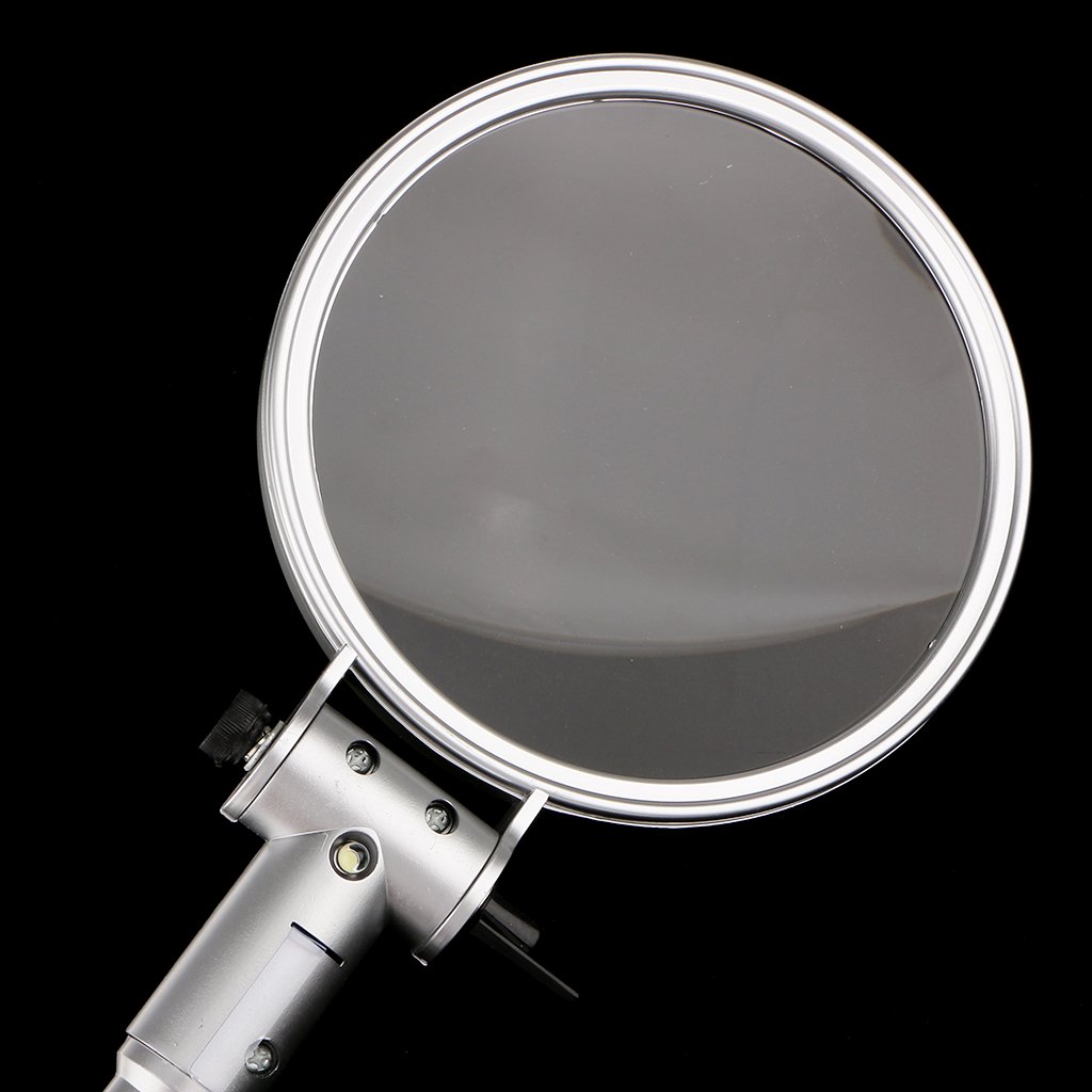 PopEye 130MM LED Watch Repair Magnifier 2X Floding Magnifying Glass Handfree 5