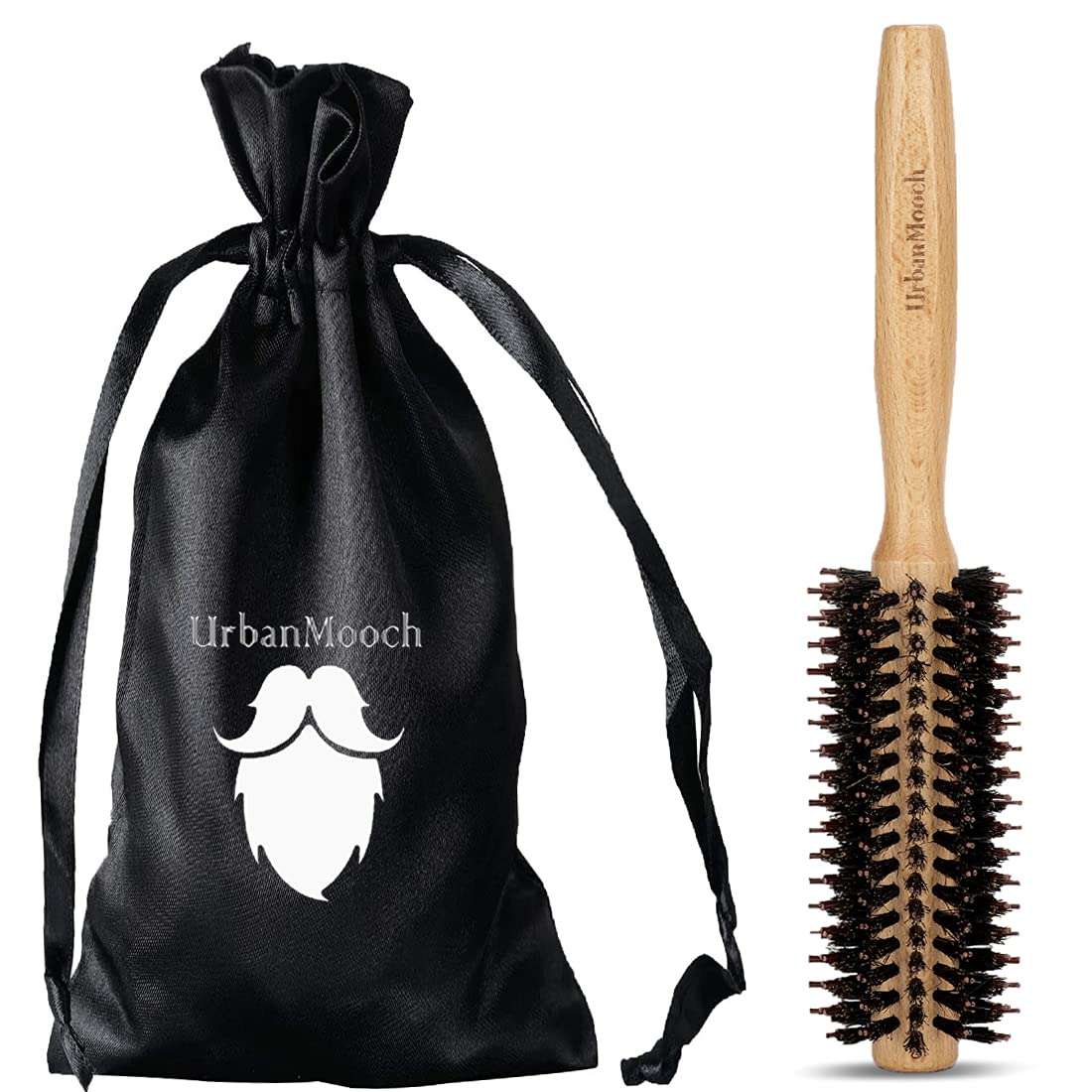 UrbanMooch Round Styling Hair Brush and SPF 50 Sunscreen Set, Vegan, Oil-Free, Broad Spectrum with Niacinamide, 50 gm 3