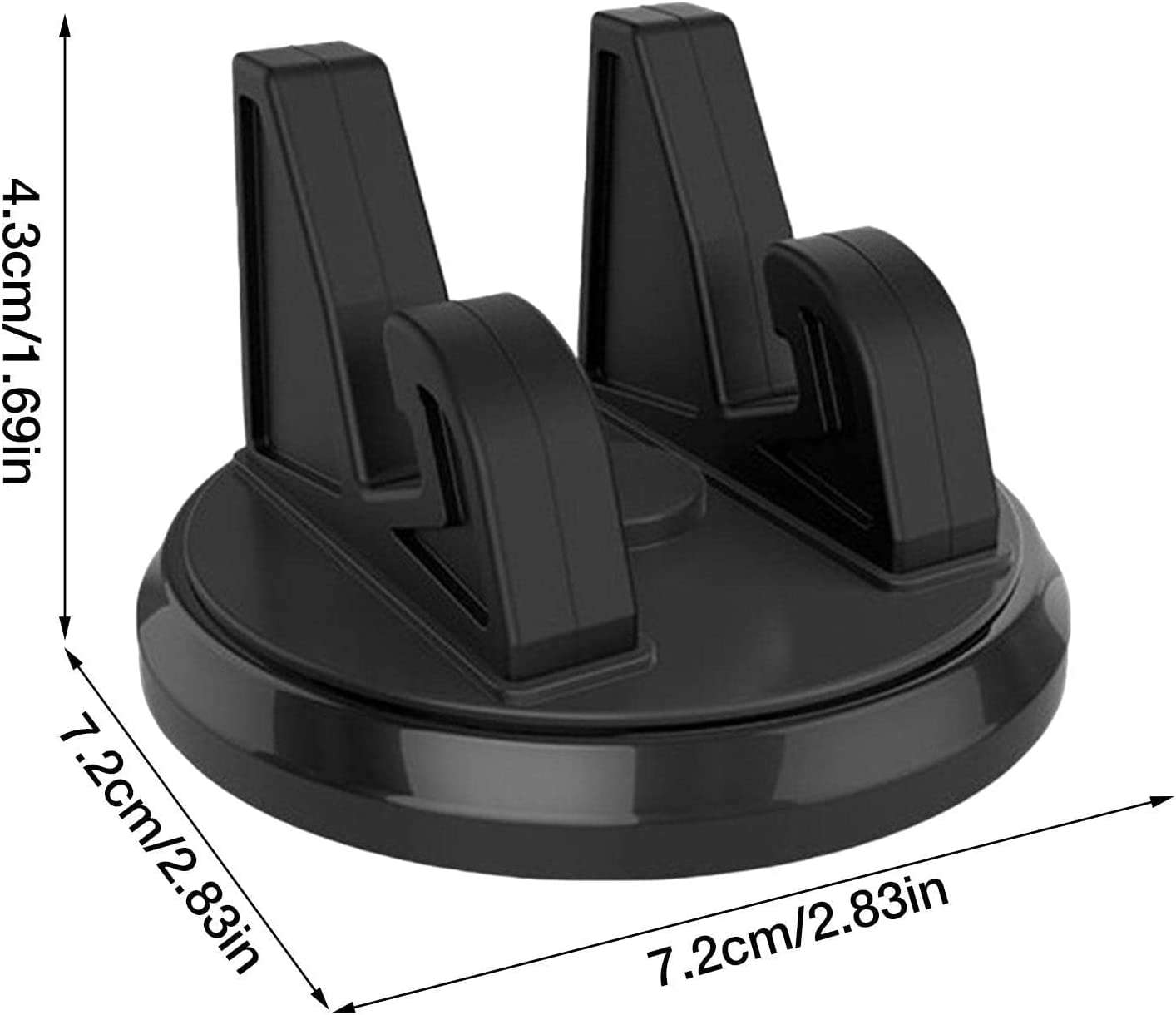 moxly Universal Phone Holder Dashboard | Sturdy 360° Rotatable Dashboard Car Phone Holder | Silicone Anti-Slip Mount Holder Dashboard for Most Smartphones (MXK-521) 6