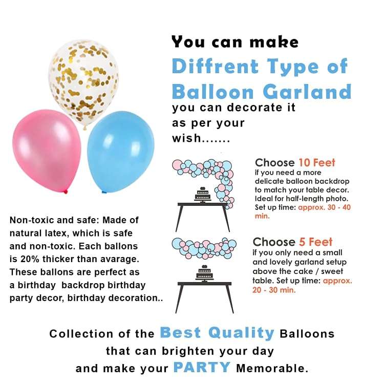 Day Decor™ Happy Birthday Decoration Kit- 69 Pcs Happy Birthday Decoration items For Girls Boys | Birthday Decoration Kit for Adults, Friends, Husband, Boyfriend, Girlfriend, Wife 6