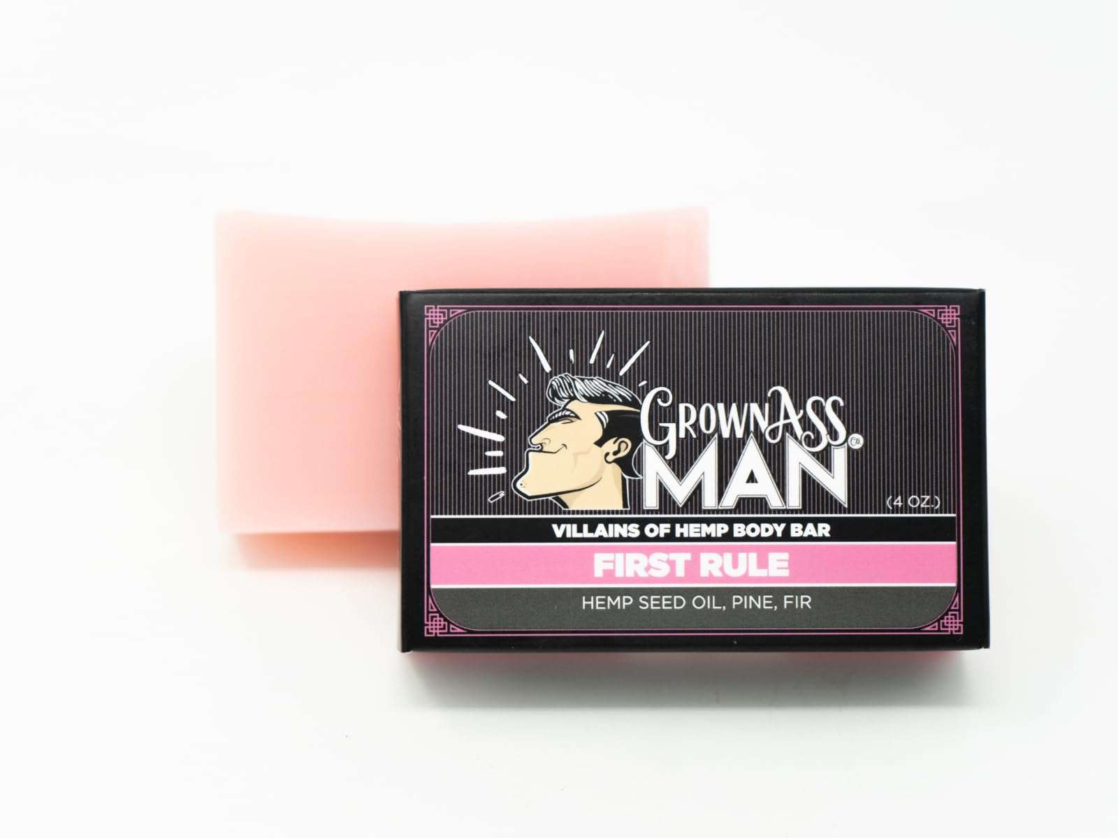 Grown Ass Man Co. Villains of Hemp Body Bars (Single Bar, First Rule) 1