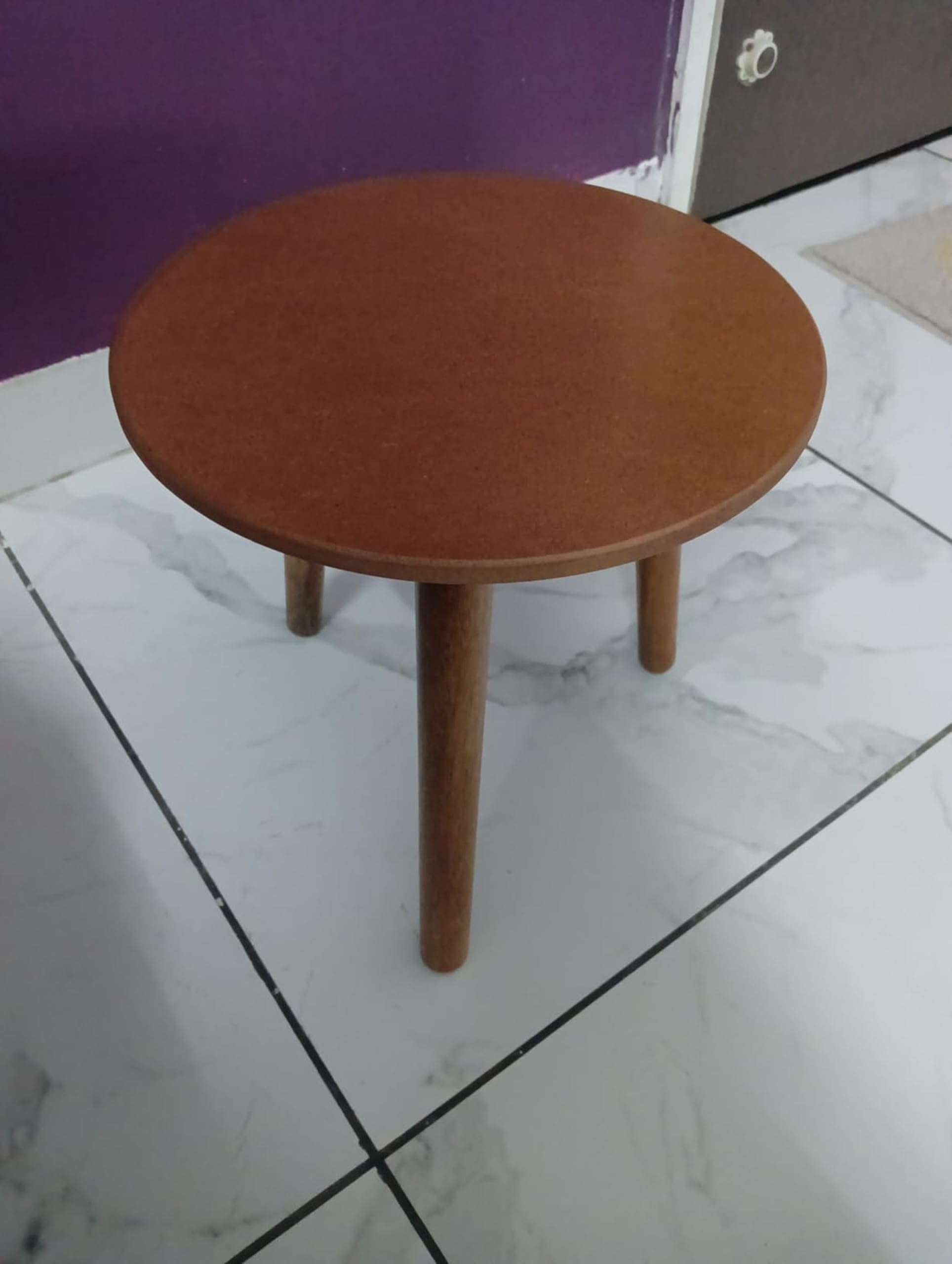 WOOYNEX WOODEN Multifunctional Plant Stand - Modern Home Decor, Wood Planter Holder for Flower Pots, For Living Room Bedroom Balcony Indoor and Outdoor - Kids Stool-(Natural) 6