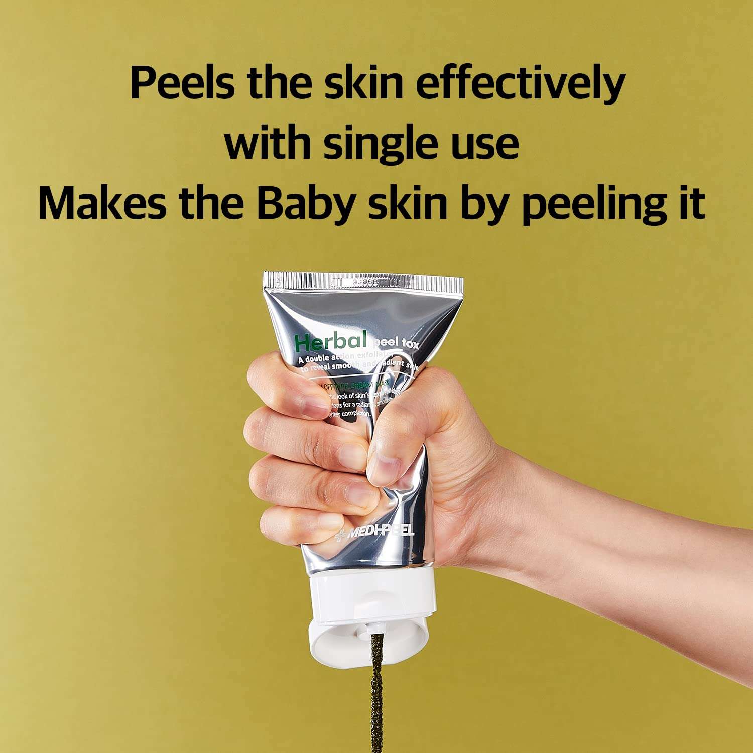 MEDI-PEEL Herbal Peel Tox 4.23 fl oz / 120g | Peeling Facial Soothing Cleanser, Exfoliating Cleanser | Wash Off Cream Mask | Vegan, Korean Skincare, For All Skin Types 3