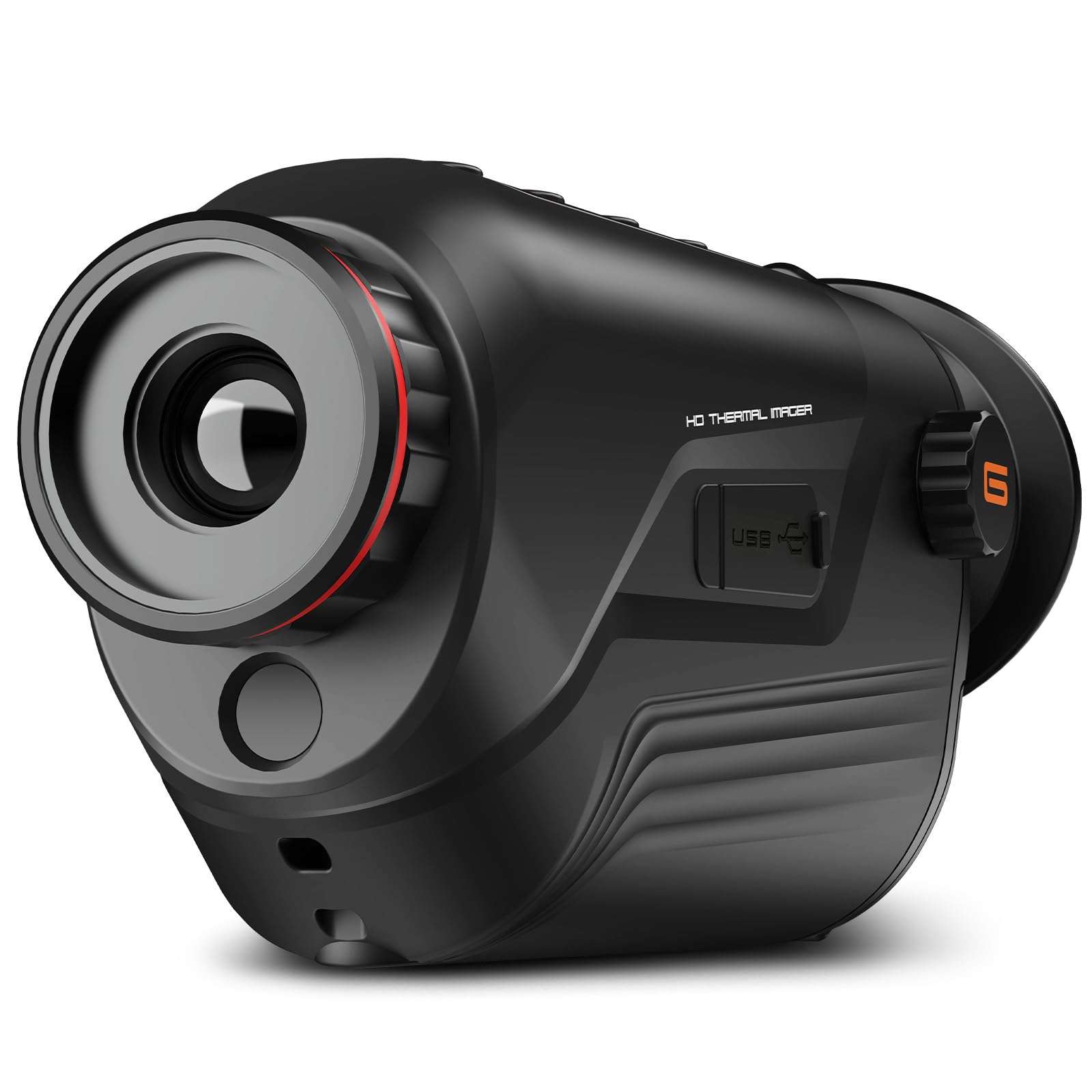 GOYOJO Thermal Imaging Monocular for Hunting, 15mm Focal Lens 256x192(25Hz) Infrared Night Vision Telescope with Long Battery Life, Thermal Scopes for Outdoor Night Vision Camera Telescope (15mm) 1