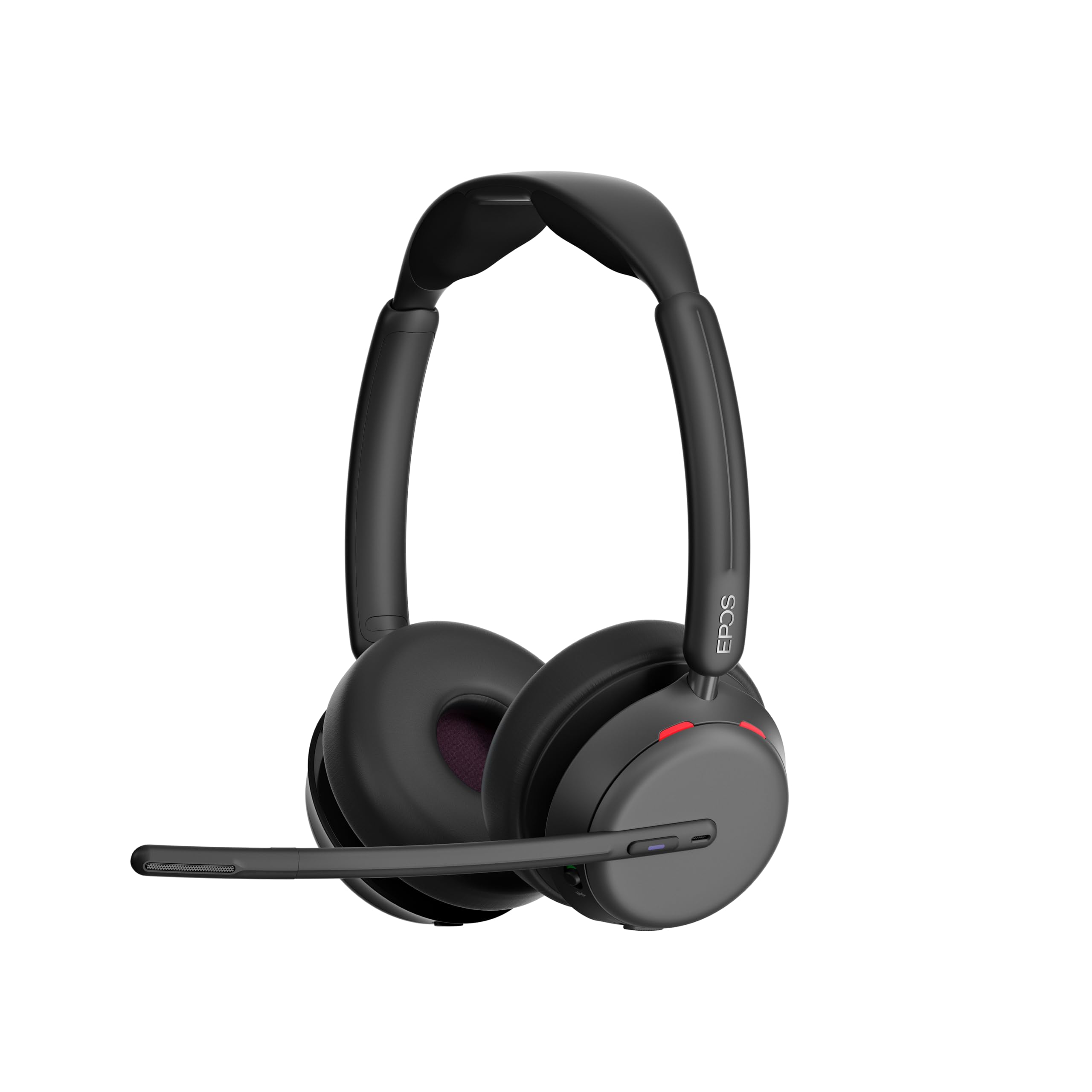 EPOS Impact 1060T ANC Adaptive Noise Cancelling Wireless Headset for PC with Active Noise Cancellation, AI Mic, Super Wideband Audio, Bluetooth, Wireless Charging, Microsoft Teams Certified