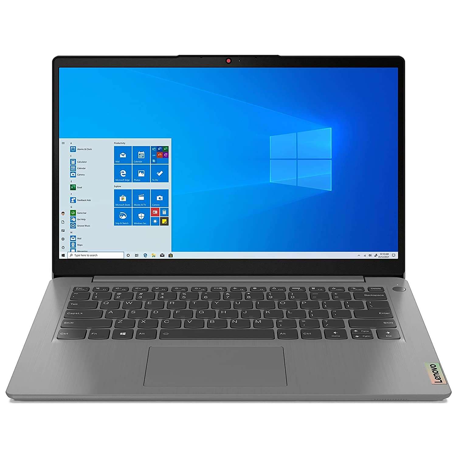 Lenovo IdeaPad Slim 3i (82H801CSIN) Intel Core i5-1135G7 15.6 inches FHD Laptop (8GB /256GB SSD /Iris Xe Graphics /Windows 10 /Office'19) Arctic Grey, 2.2kg 1