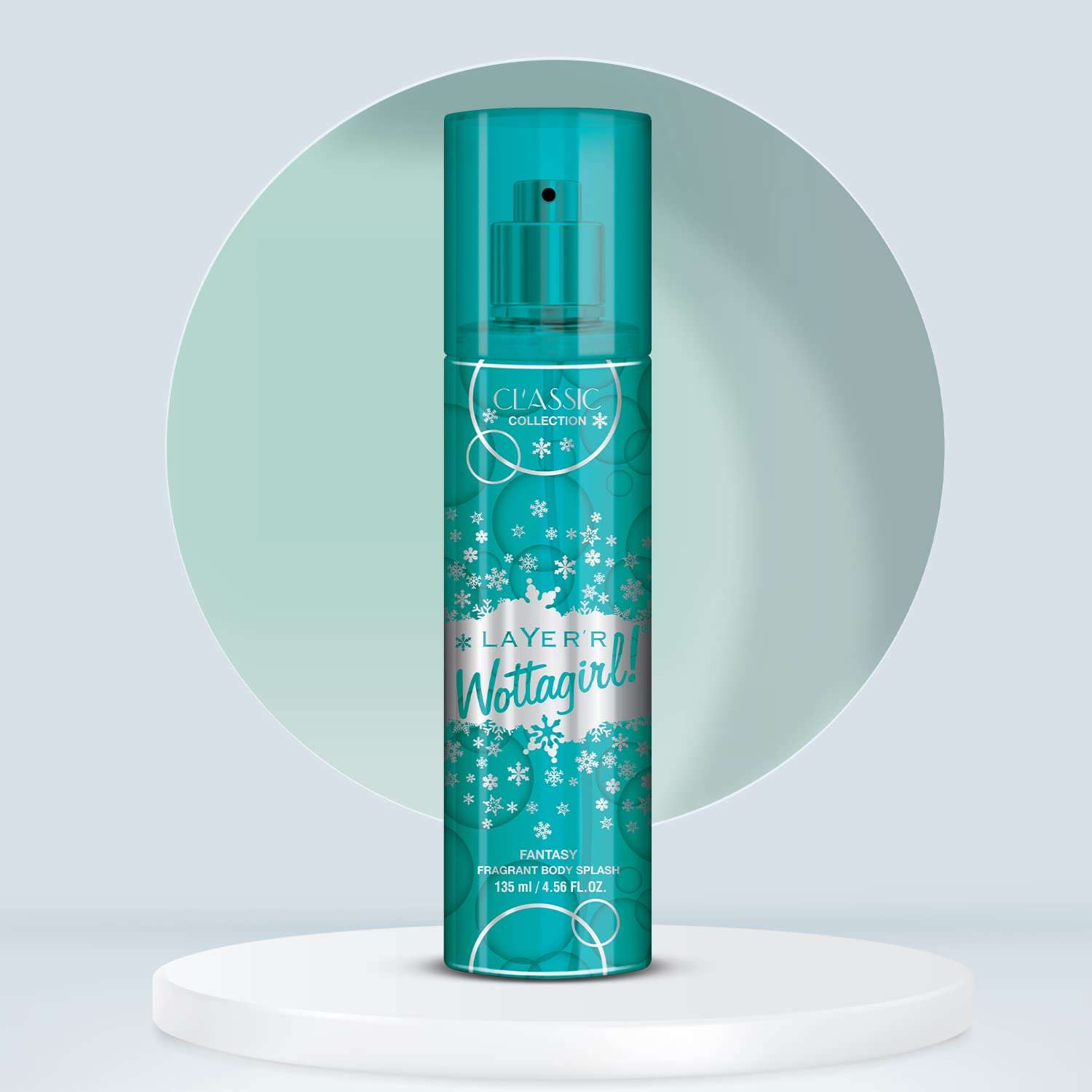 Layer'r Wottagirl Classic Collection Fantasy Fragrant Body Splash, 135ml x Pack of 4 4